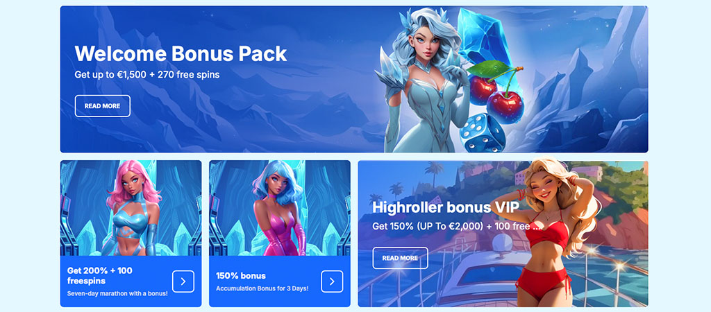 Ice Casino, bonus paket dobrodošlice, 270 brezplačnih vrtljajev, 200% bonus, VIP highroller bonus, poletje, jahte, promocije