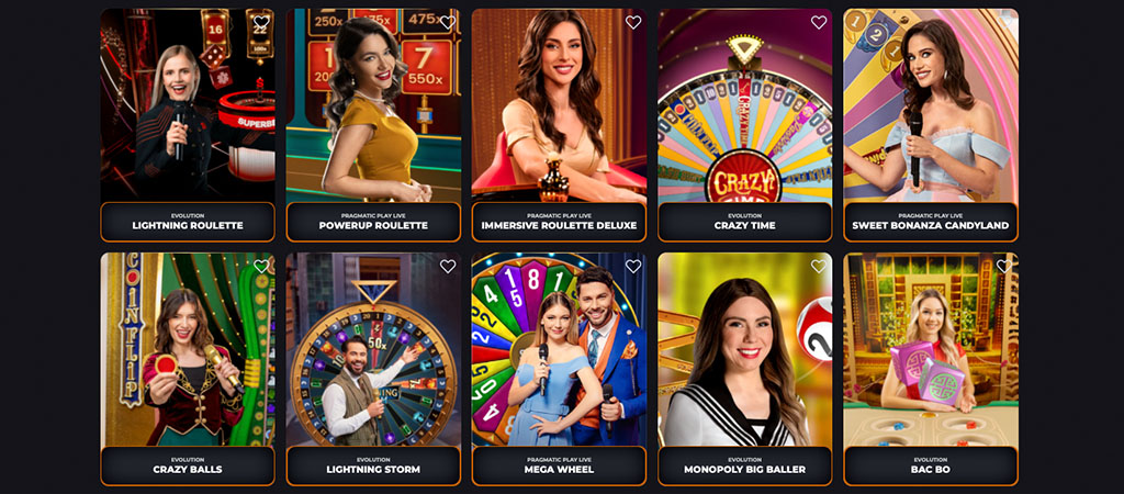 CorgiBet igre v živo, delivke pri ruleti, Monopoly Big Baller, Crazy Time, Mega Wheel, Sweet Bonanza, igralne oddaje