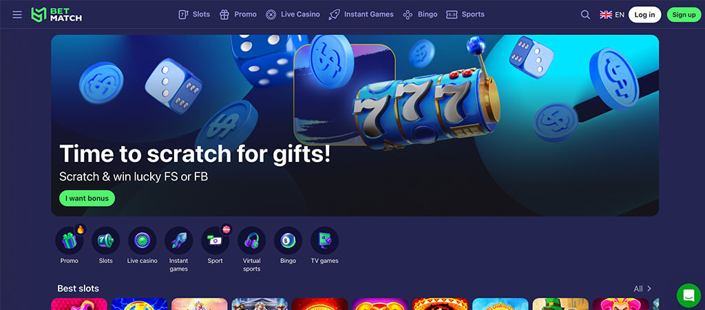 Bet Match, Sloveniji prinašajo igre, online casino