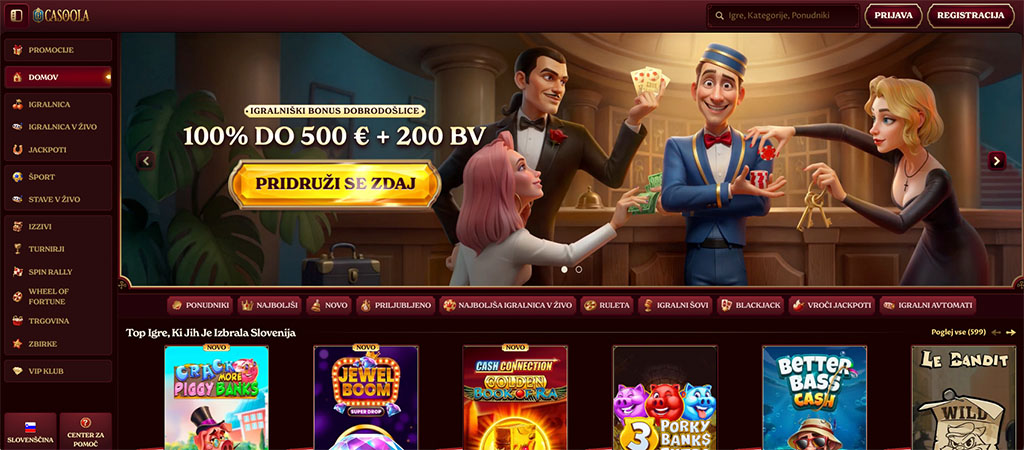 Casoola Casino, kjer se Zabav Sreča s Pametjo