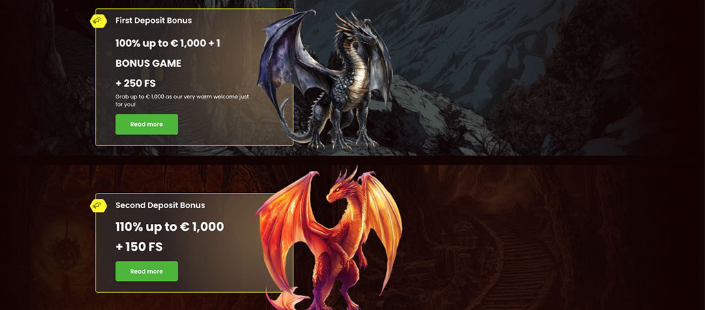 Neomejen Bonus v DragonSlots Casino, Reload Bonus