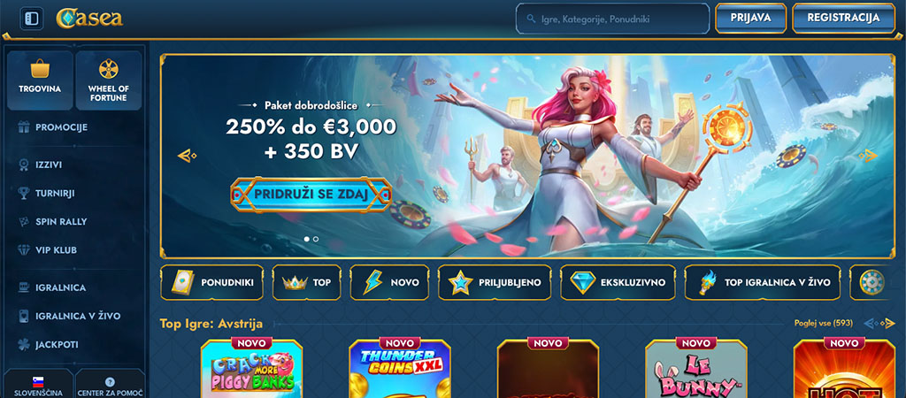 Casea je Prava Mistična Izkušnja, online casino