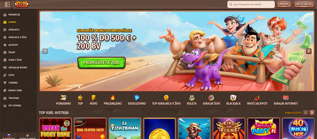 Stone Vegas je Kamniti Temelj Moderne Zabave
