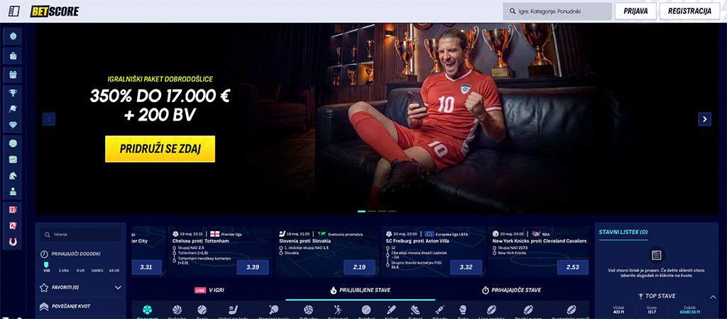 Betscore Ponuja Nekaj Povsem Drugačnega