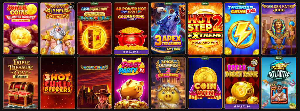 Ponudniki Iger in TOP Izbira Iger v BetWest, slot